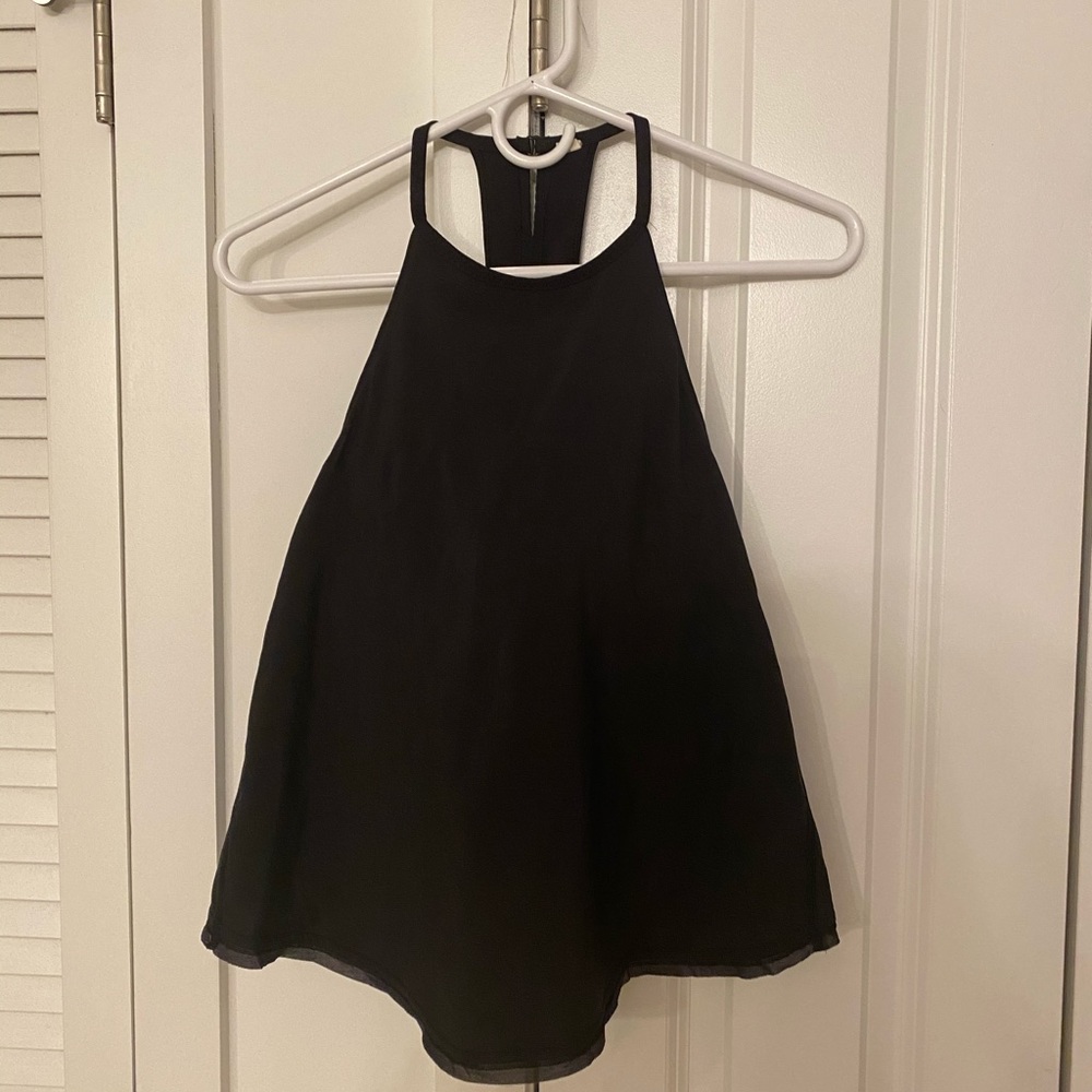 lululemon athletica Black Halter Tank Top
